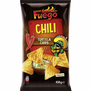 Fuego Tortilla Chips Chili 450g
