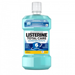 Listerine Mouthwash Total Care Tartar Protection 600ml