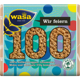 Wasa 100 Years Poppy & Linseed 245g