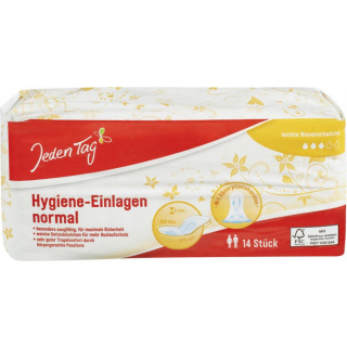 Jeden Tag Sanitary Pads Normal 14pcs