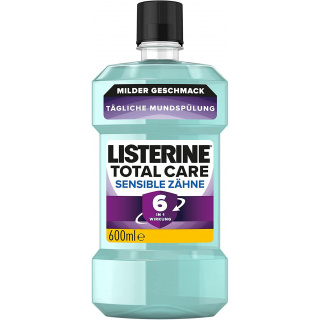 Listerine Mouthwash Total Care Sensitive Hampaat 600ml