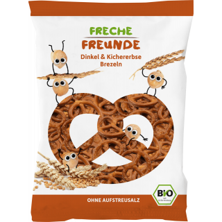 Freche Freunde Organic Pretzels Kikherneet 75g