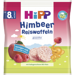 Hipp Bio Hindbærriskager 30g