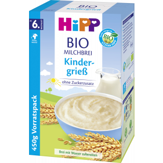 Hipp Bio Mælkegrød Børnegryn 450g