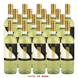 18 x 0.75l Botter Pinot Grigio IGT 12% 2019