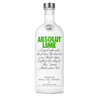 Absolut Vodka Lime 40% 1 L