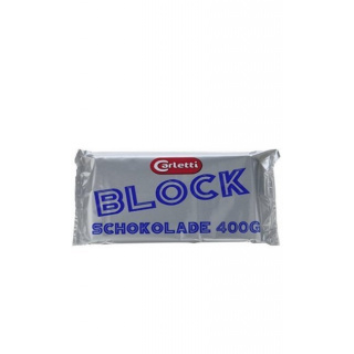 Carletti Blokchokolade 400 g