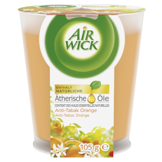 Air Wick Scented Candle Anti-Tabac Orange 105g