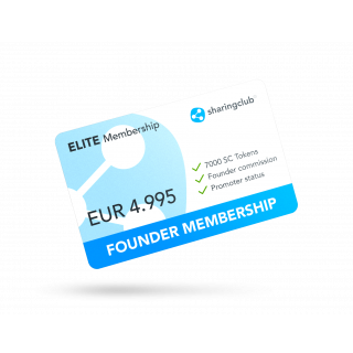 Founder Membership ELITE - sold on behalf of SharingClub