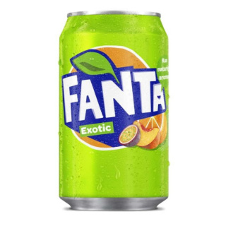 Fanta Exotic 24X0,33l (Best before 12.2023)