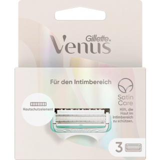 Gillette Venus Satin Care Intimate Terät 3kpl