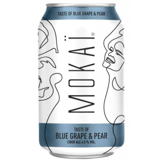 Mokaï Bluegrape & Pear 4,5% 18X0,33l