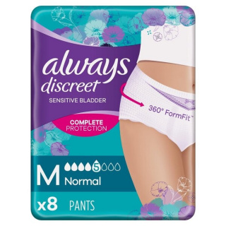 Always Discreet Pants Normal Medium 8stk